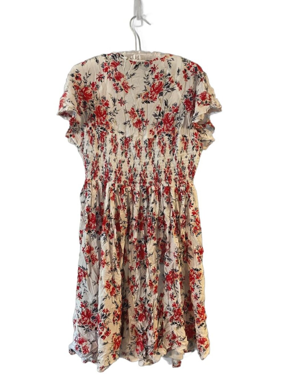 Torid Floral Summer Dress Size 1 (14-16) Stretchy - Picture 2 of 6